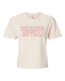 2026 Columbus Softball Womens Boxy Top Tee