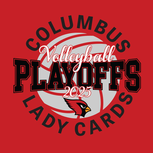 2025 Lady Cards Playoff Volleyball Drifit Shirt