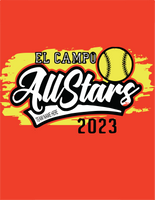 2023 El Campo Softball All Star Tank