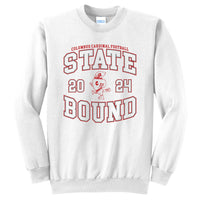 2024 Columbus Cardinal Football State Bound Sweatshirt
