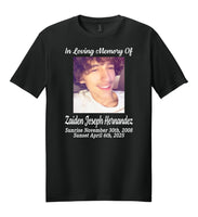 In Memory Of Zaiden Joseph Hernandez Shirt