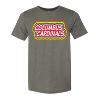 TriBlend Columbus Cardinals Multi Color Shadow Graphic Shirt