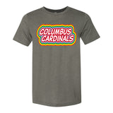 TriBlend Columbus Cardinals Multi Color Shadow Graphic Shirt