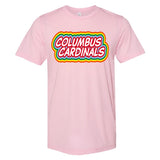 TriBlend Columbus Cardinals Multi Color Shadow Graphic Shirt