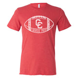Columbus Cardinals Football Adult Tri Blend Shirt