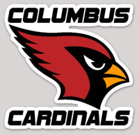 Columbus Cardinals Decal