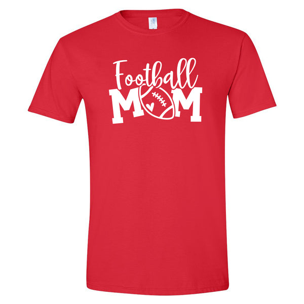 Cursive Football Mom Shirt