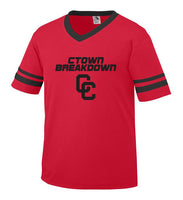 Red Jersey with Black CTOWN BREAKDOWN CC Logo