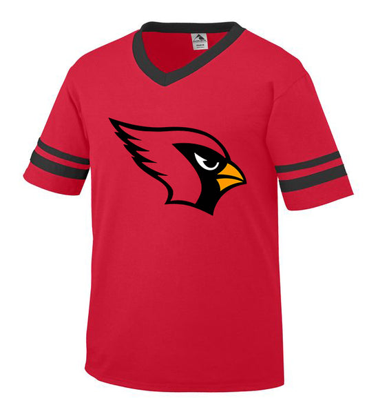 Red and Black Jersey with Cardinal Logo
