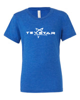 Texstar Royal Blue Triblend Short Sleeve Shirt