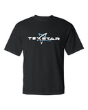 Texstar Black Drifit Short Sleeve Shirt