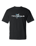 Texstar Black Cotton Short Sleeve Shirt