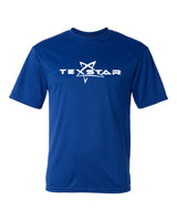 Texstar Royal Blue Drifit Short Sleeve Shirt