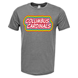 TriBlend Columbus Cardinals Multi Color Shadow Graphic Shirt