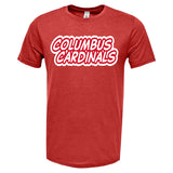 TriBlend Columbus Cardinals Shadow Graphic Shirt